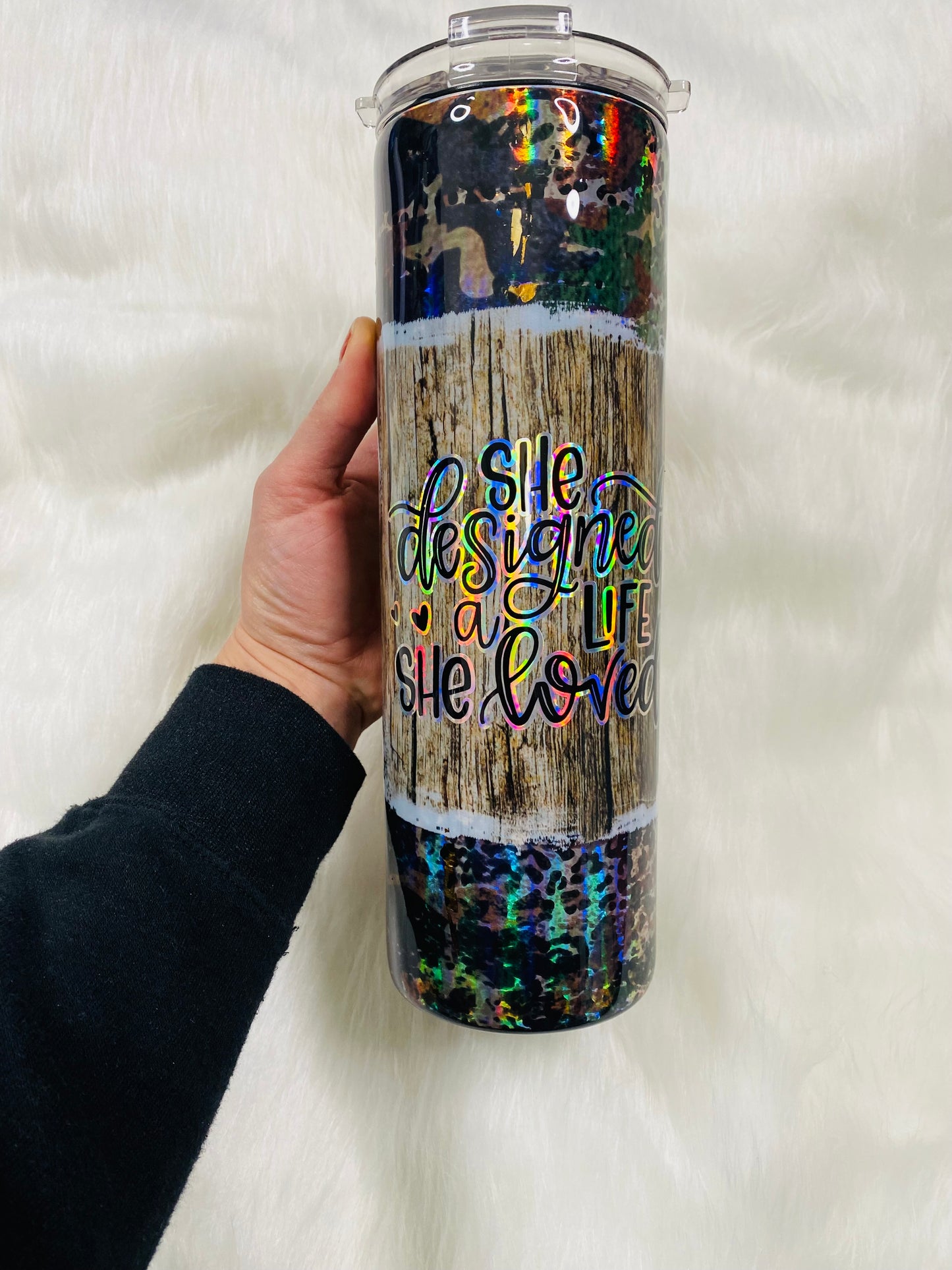 30oz Camo Girl Tumbler