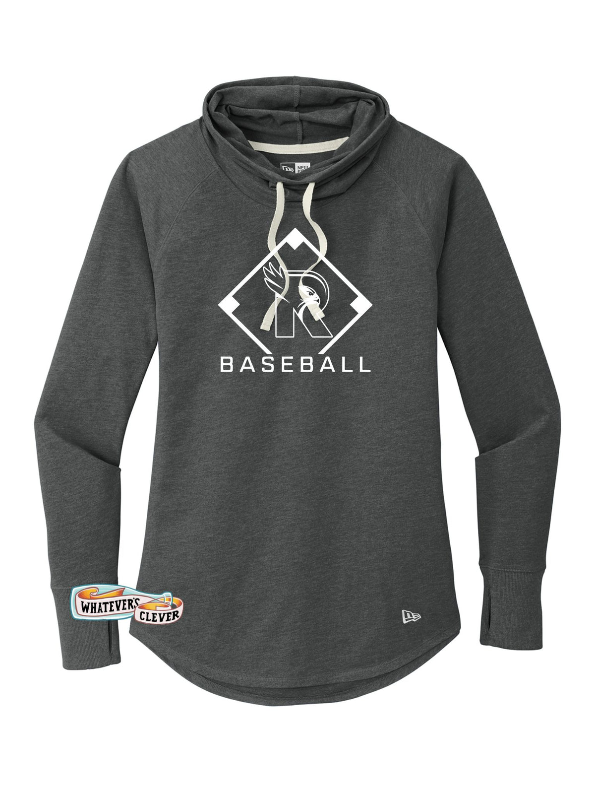 Ridgeline Baseball Plate Womens Cowl LS Tee