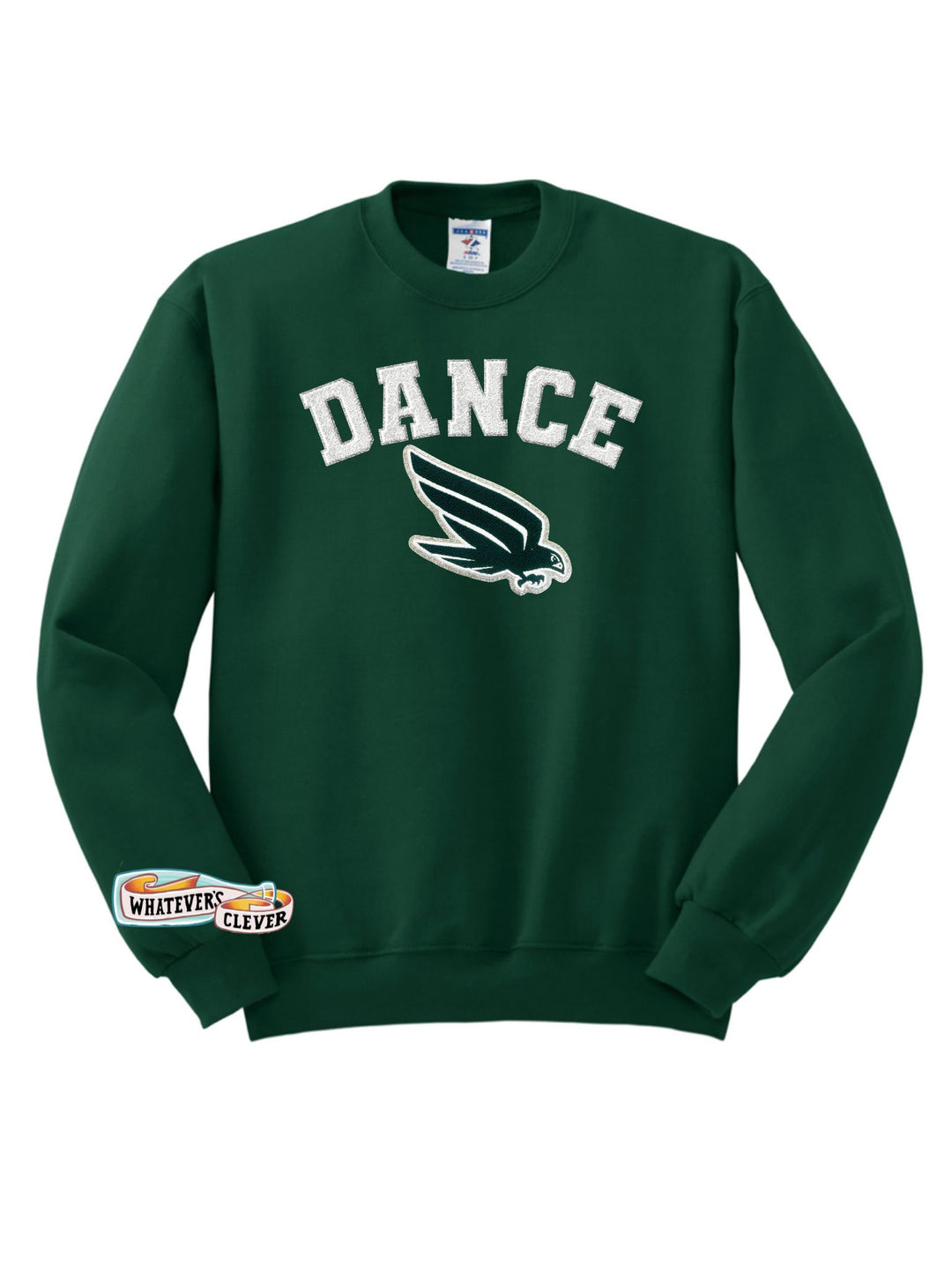 Dance Crewneck with Chenille Letters/Brid