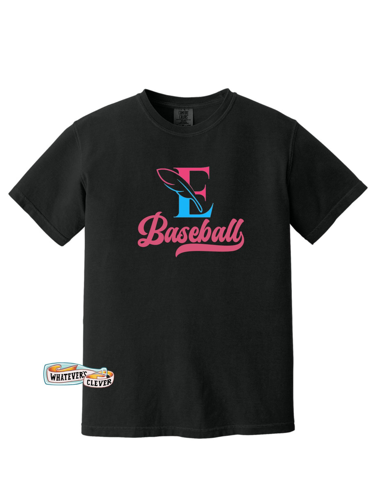 Eagles Baseball Tee - Pink/Blue