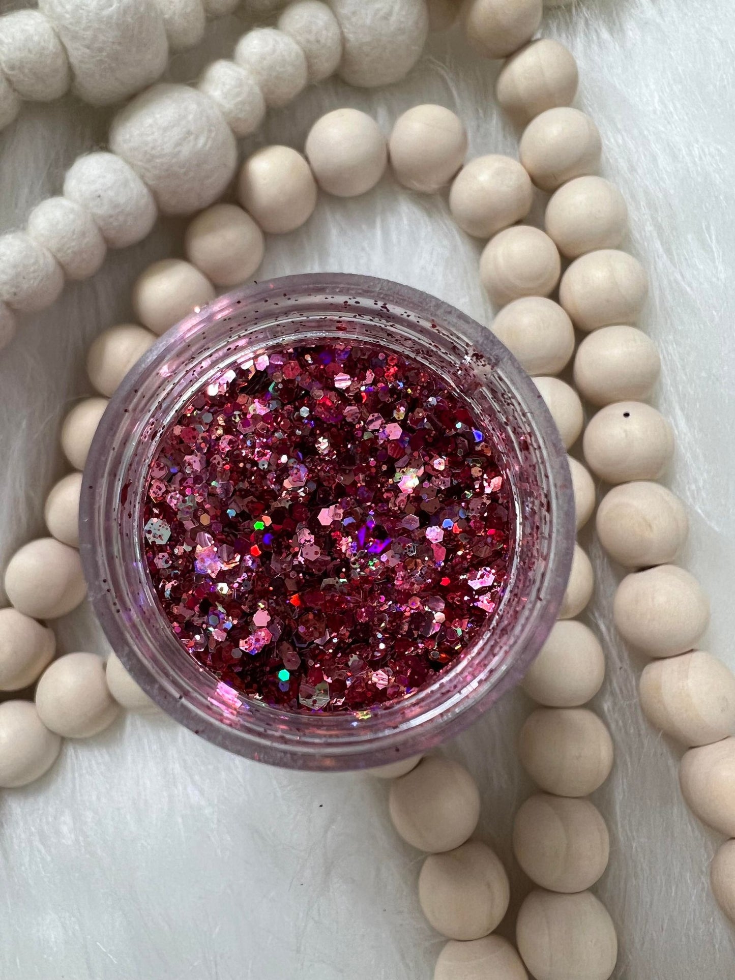 Magenta - Whatever's Clever Dump Bucket Glitter