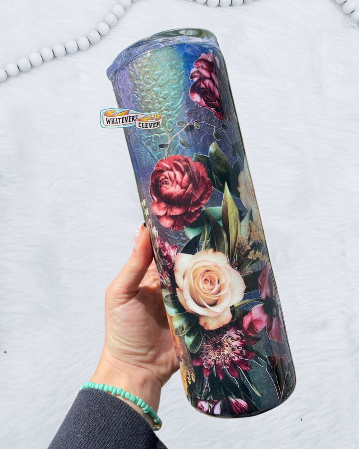 30oz Floral Tumbler