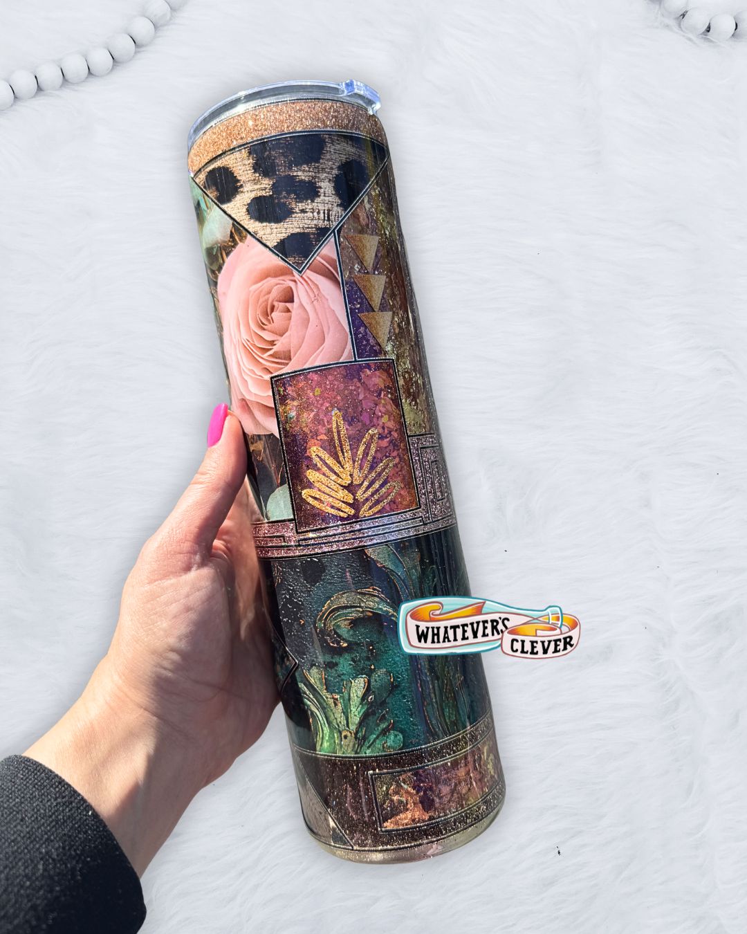 32oz Elegant Collage Tumbler