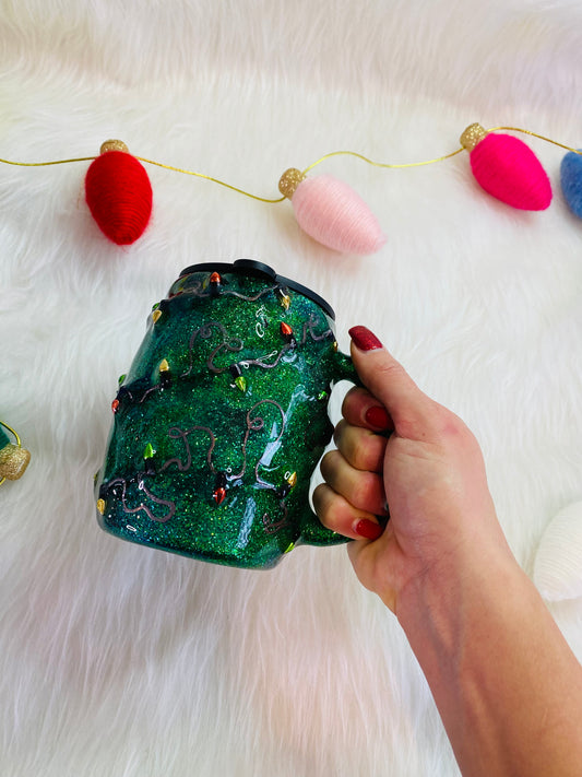 12oz Christmas Tree Tumbler