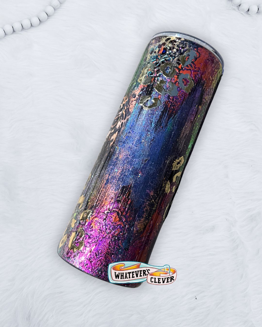 24oz Leopard Tumbler