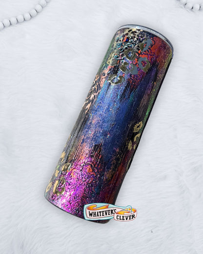 24oz Leopard Tumbler