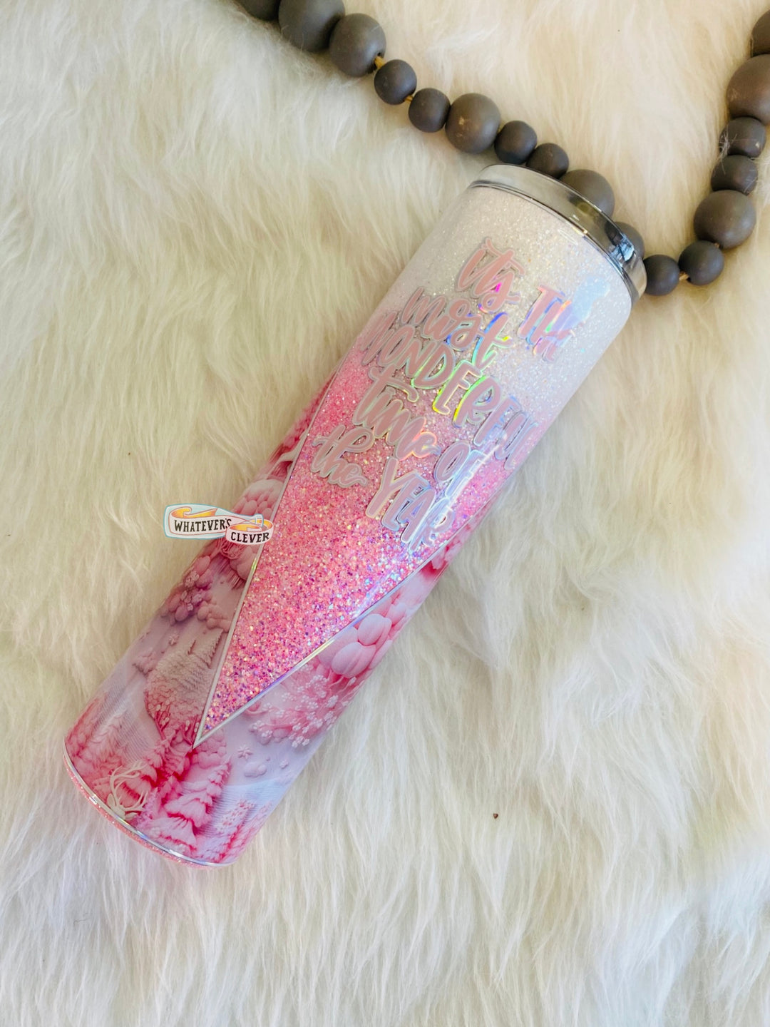 32oz Pastel Winter Wonderland Tumbler