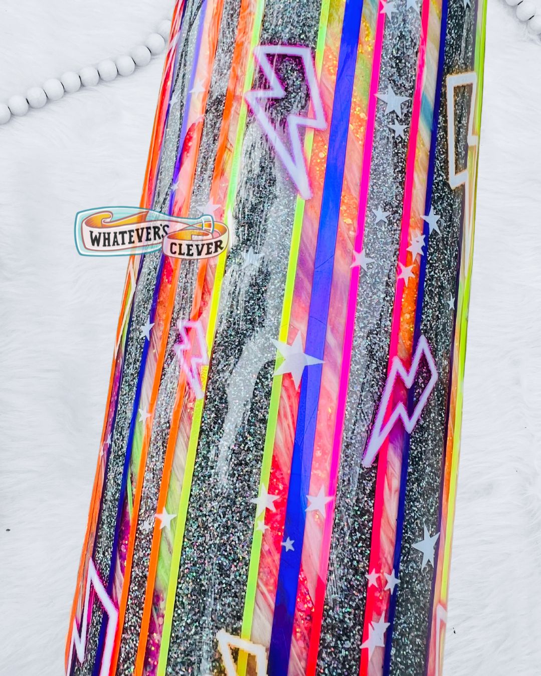 30oz Neon Bolt Tumbler
