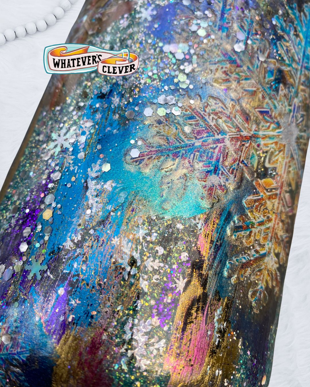 40oz Snowflake Tumbler