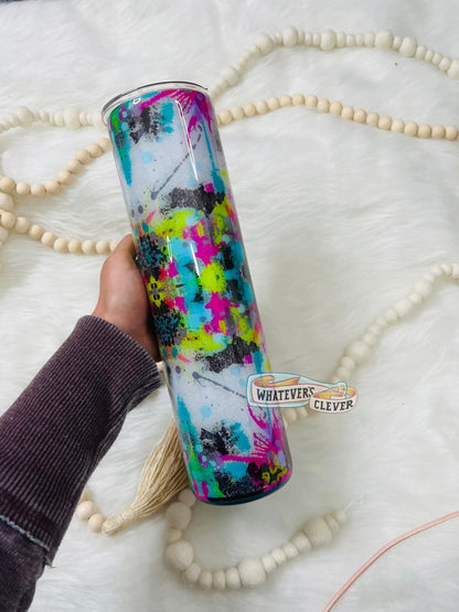 40oz Abstract Tumbler