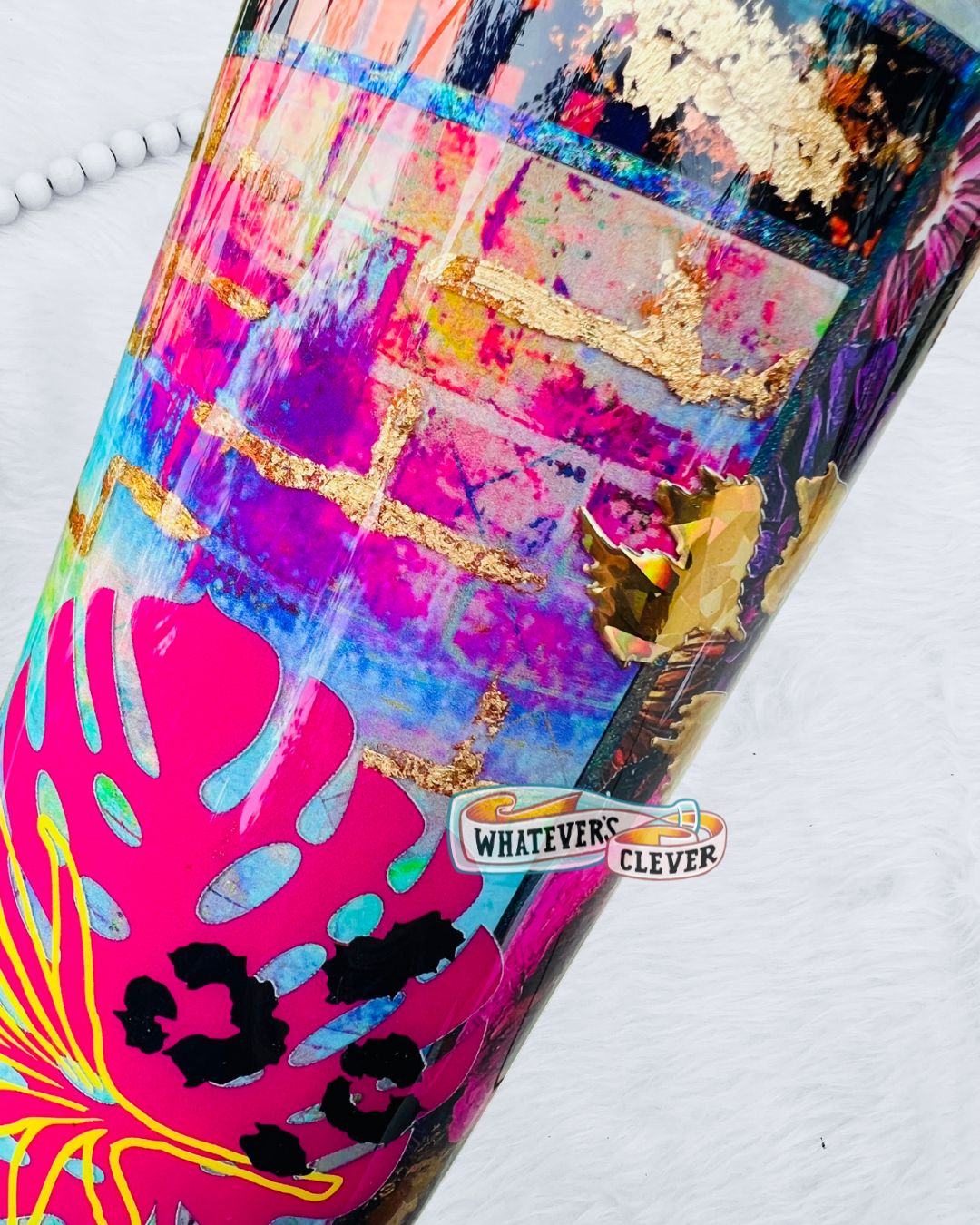 30oz Palm Collage Tumbler