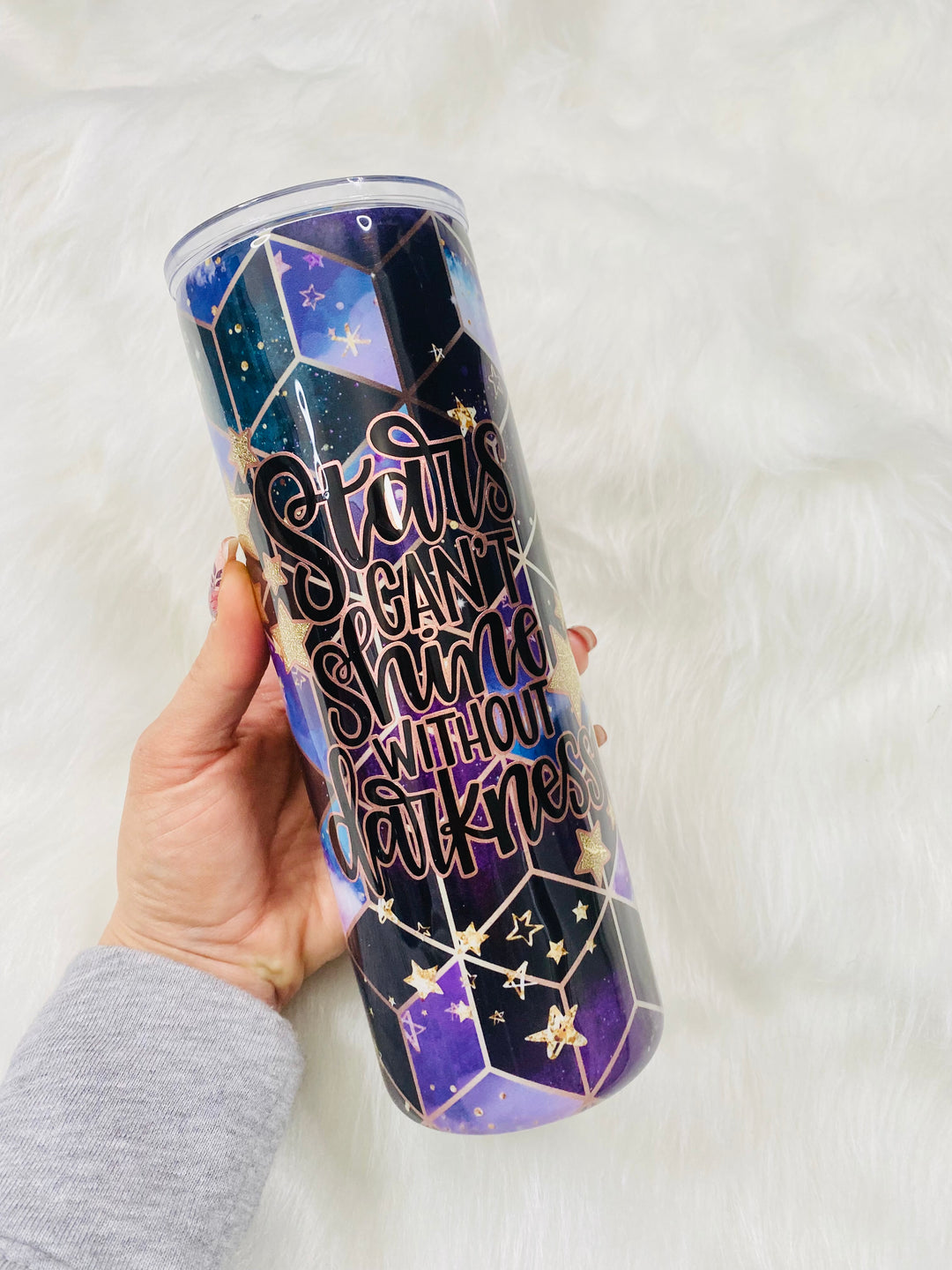 20oz Stars Can’t Shine Without Darkness Tumbler