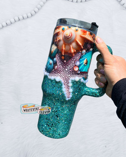 40oz Shell Tumbler