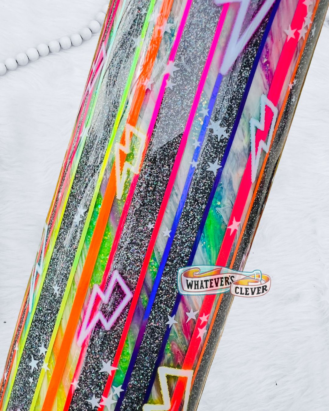 30oz Neon Bolt Tumbler