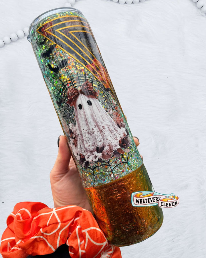 32oz Fancy Spooky Mixed Media Tumbler