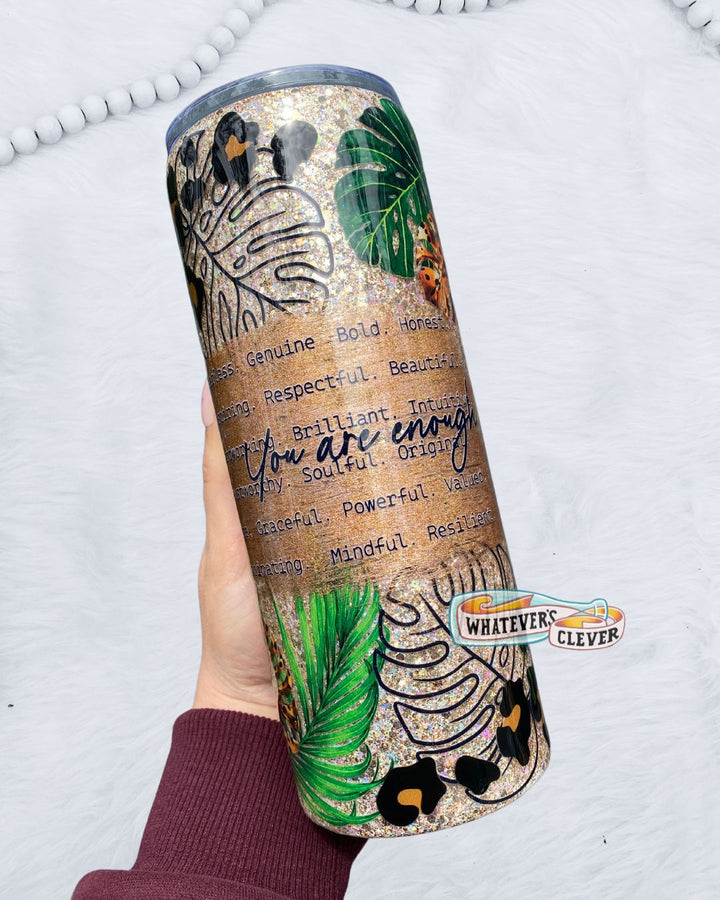 20oz Palm Collage Tumbler