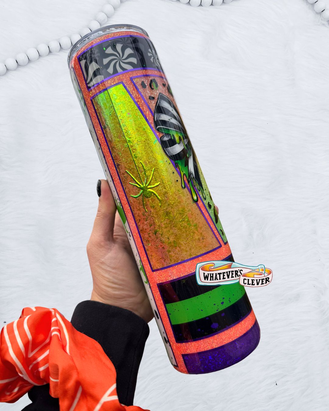 32oz Spooky Mixed Media Tumbler