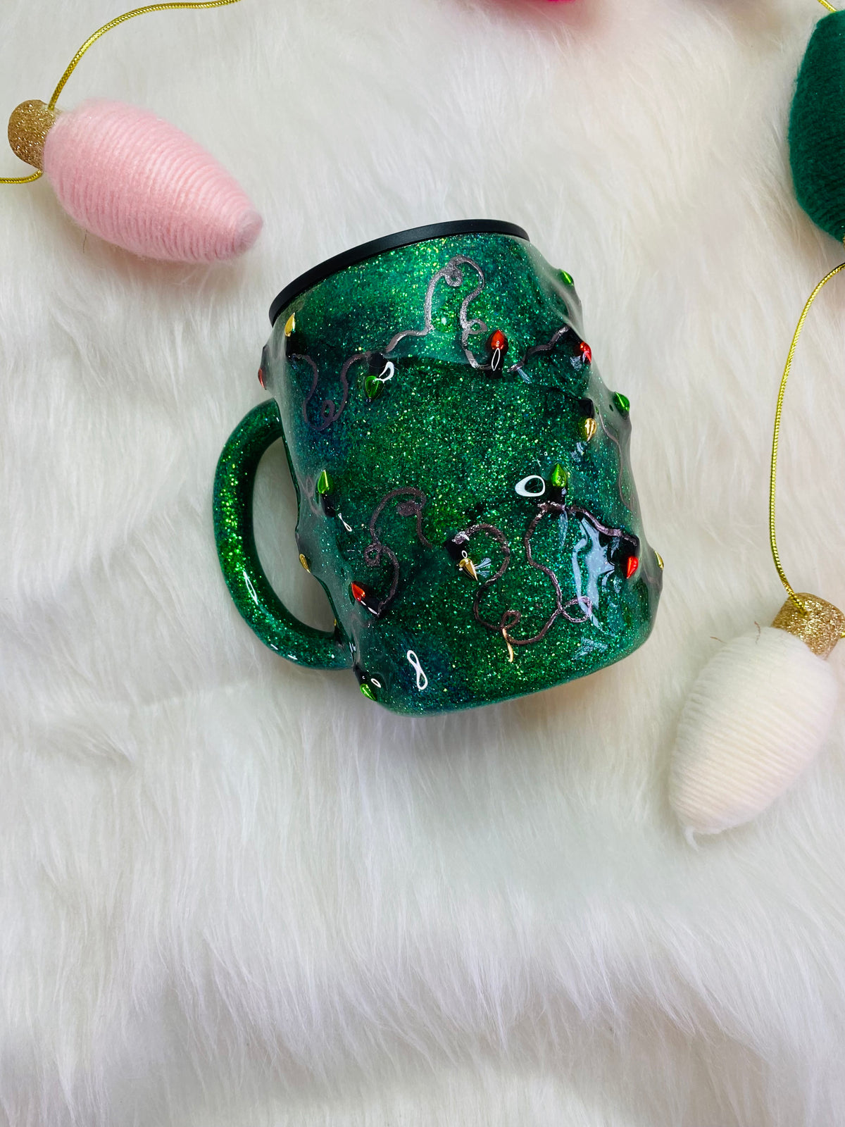 12oz Christmas Tree Tumbler