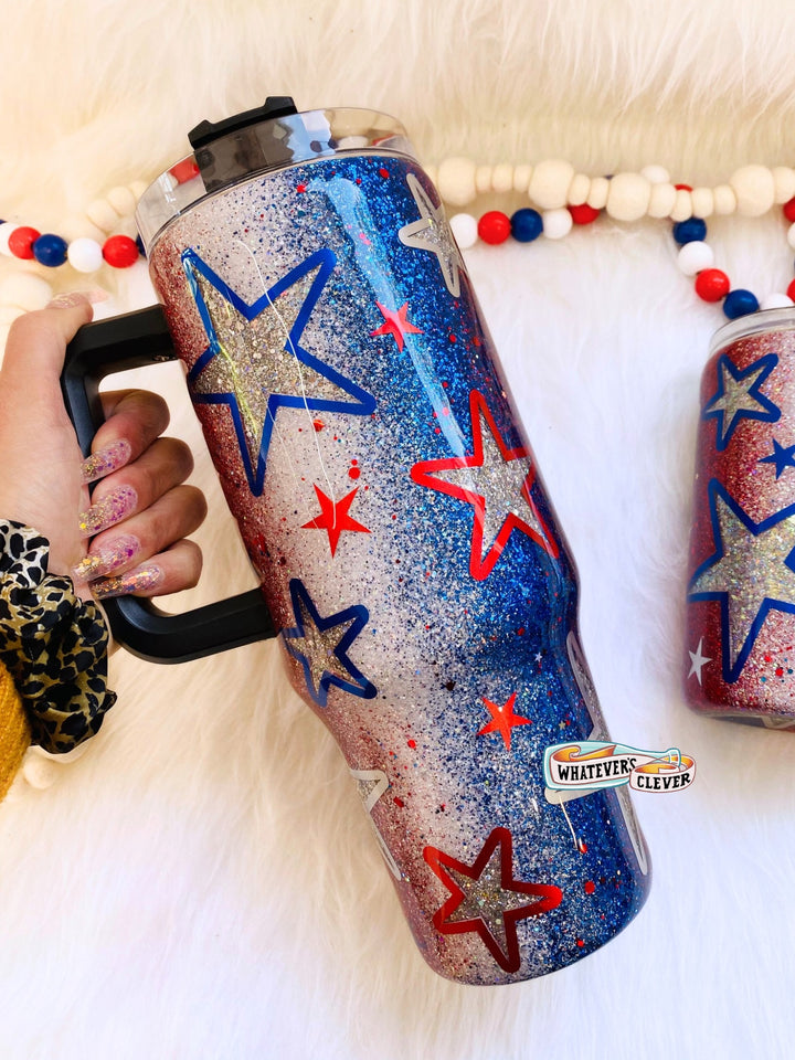 40oz Patriotic Tumbler