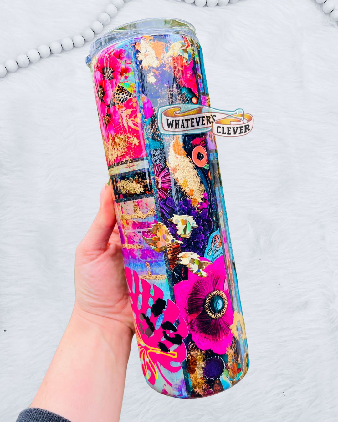30oz Palm Collage Tumbler