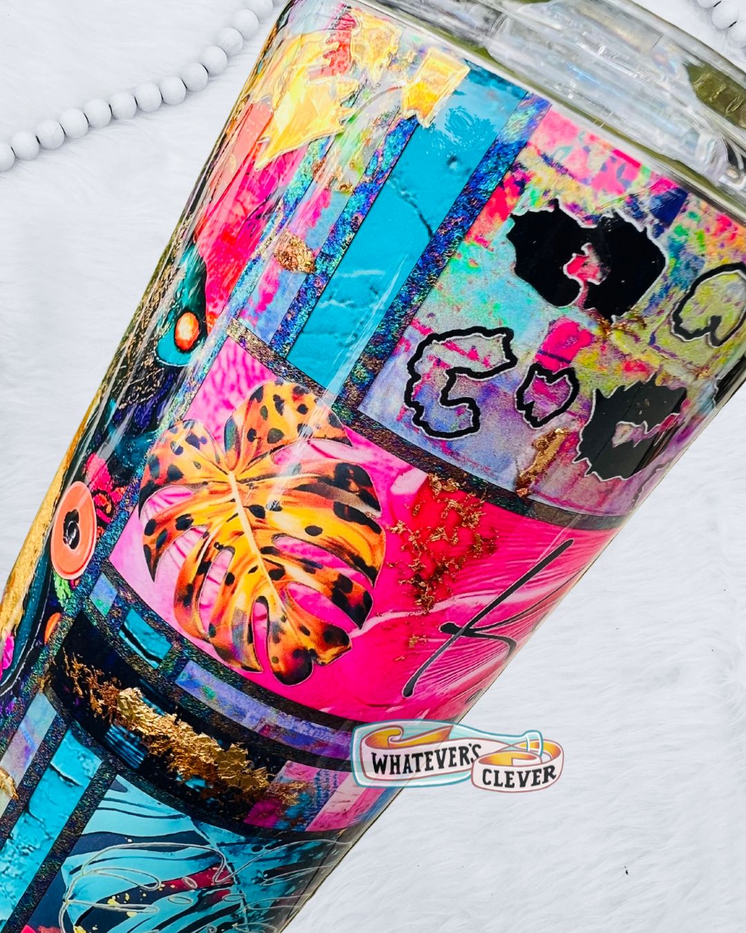 30oz Palm Collage Tumbler