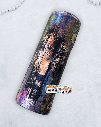 24oz Leopard Tumbler