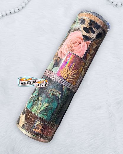 32oz Elegant Collage Tumbler