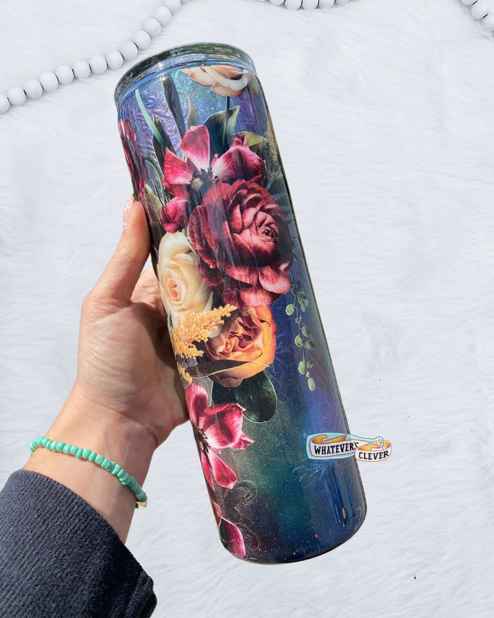 30oz Floral Tumbler
