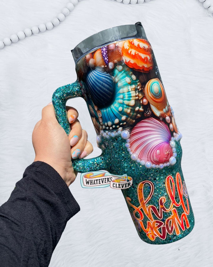 40oz Shell Tumbler