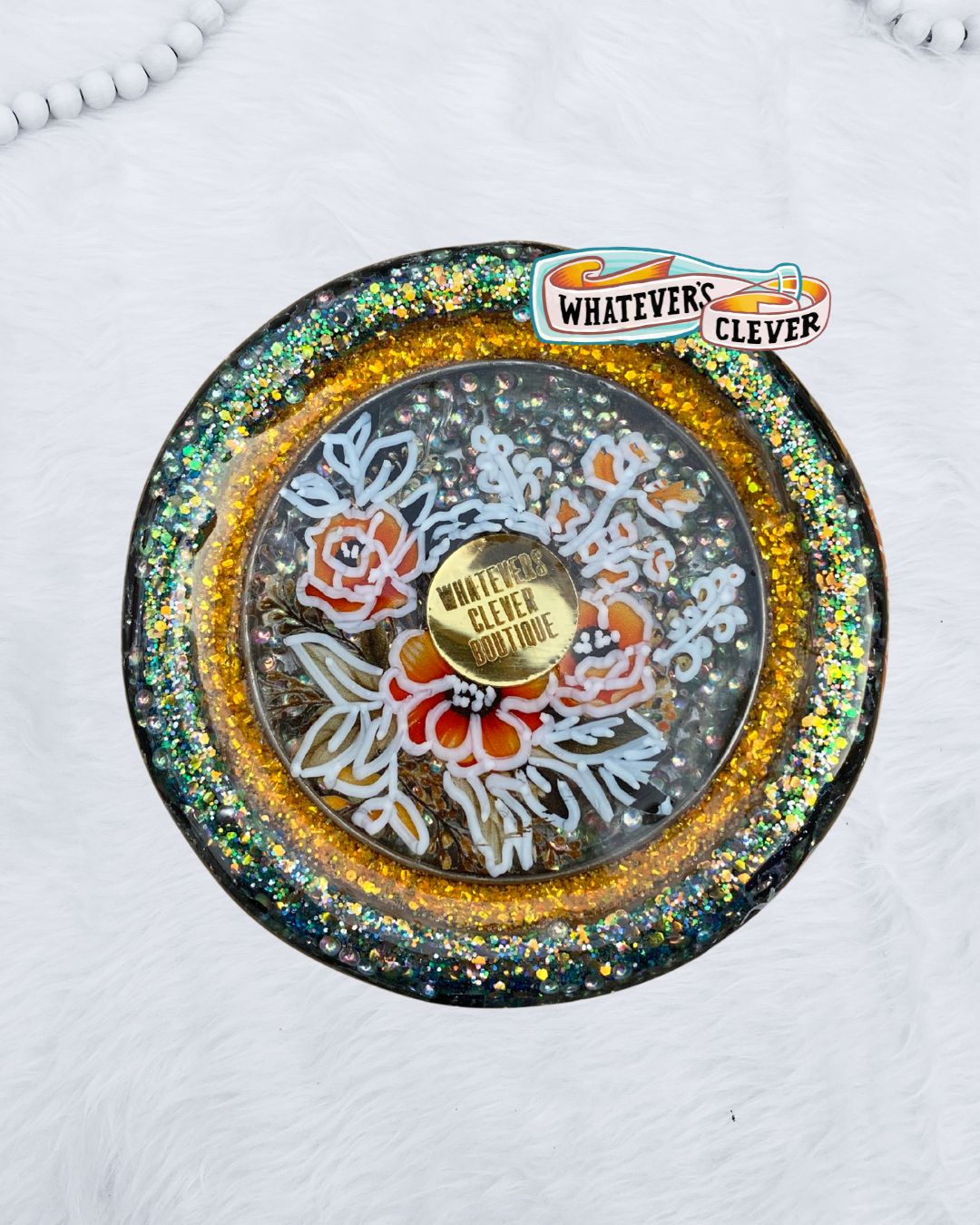 20oz Fall Floral Tumbler