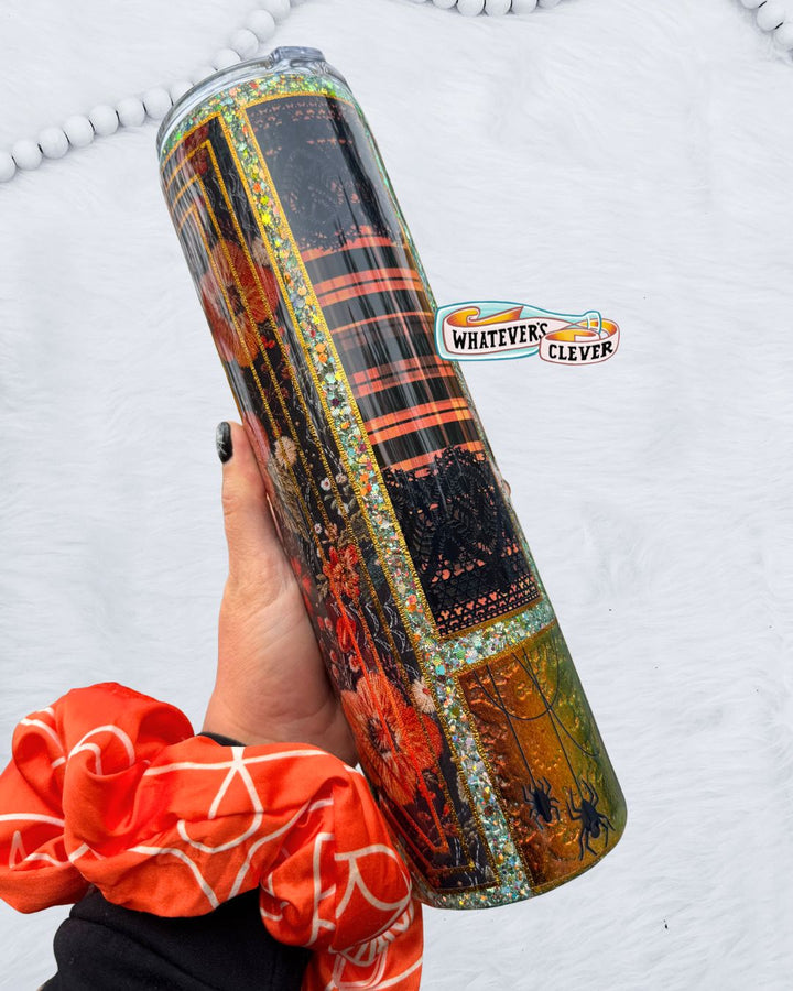 32oz Fancy Spooky Mixed Media Tumbler