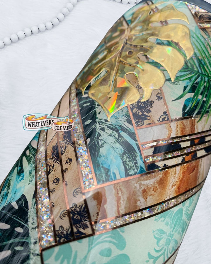 20oz Palm Collage Tumbler