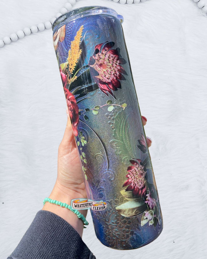 30oz Floral Tumbler