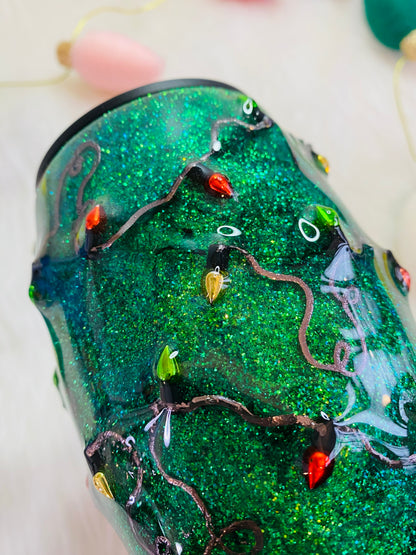 12oz Christmas Tree Tumbler