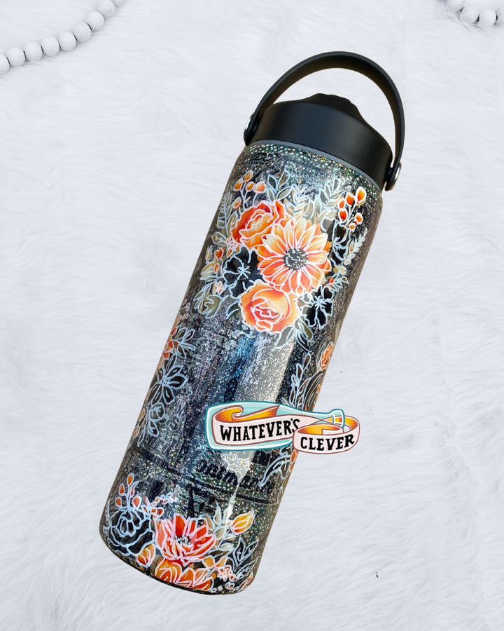 20oz Fall Floral Tumbler