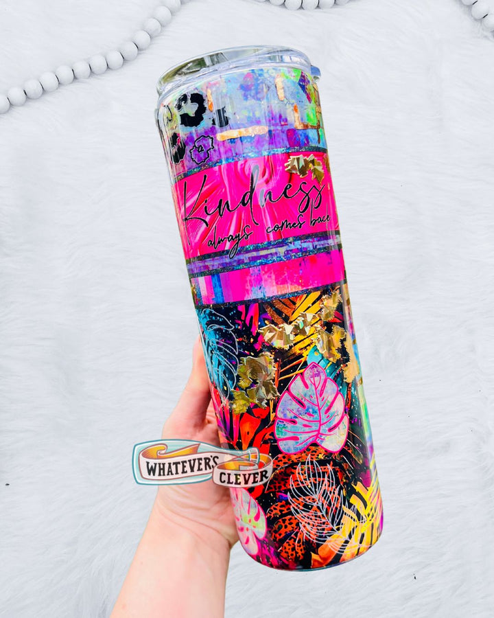 30oz Palm Collage Tumbler