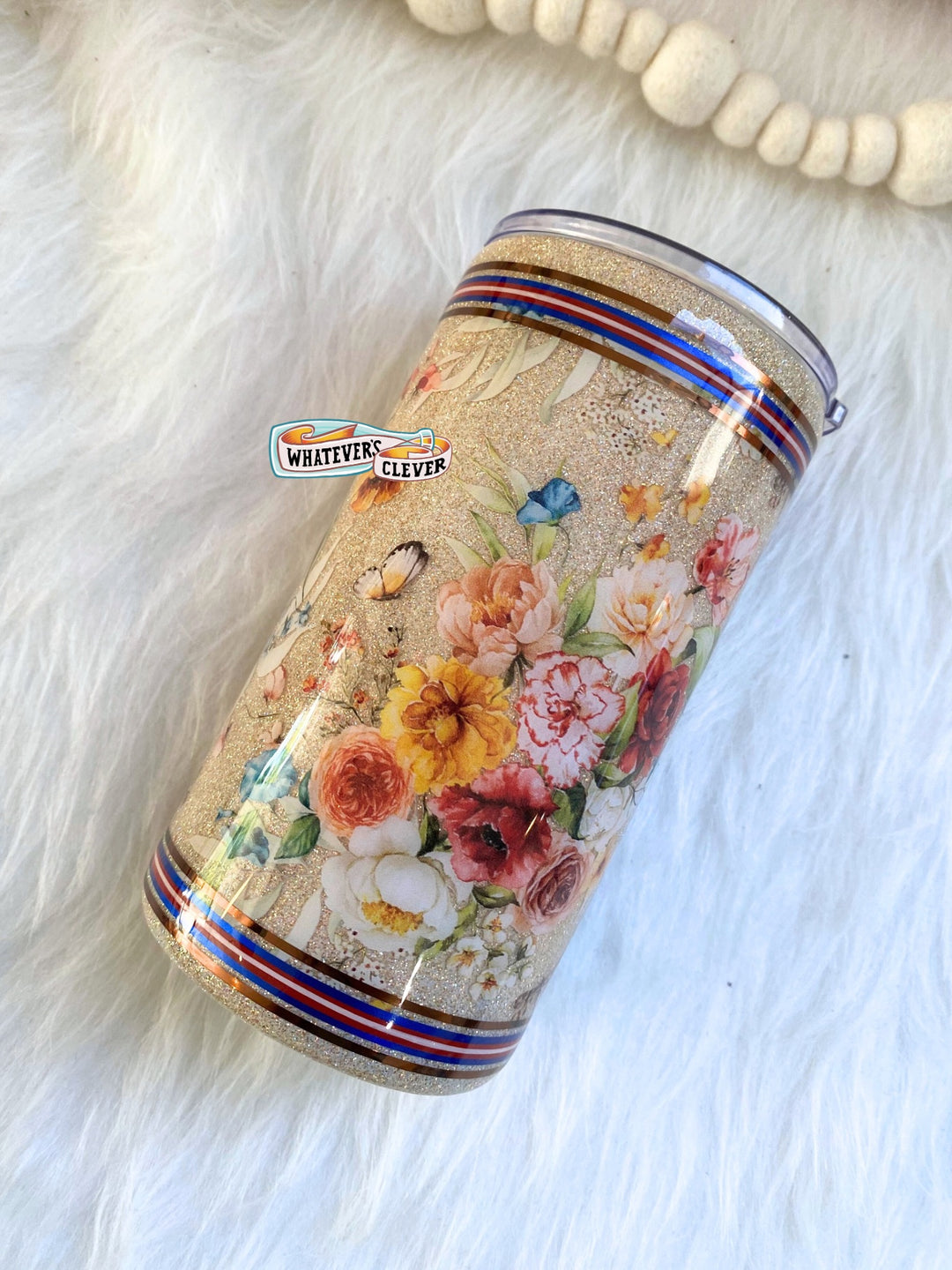 12oz Creative Minds Floral Tumbler