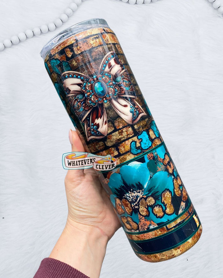 30oz Western Collage Tumbler