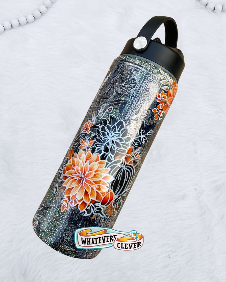 20oz Fall Floral Tumbler