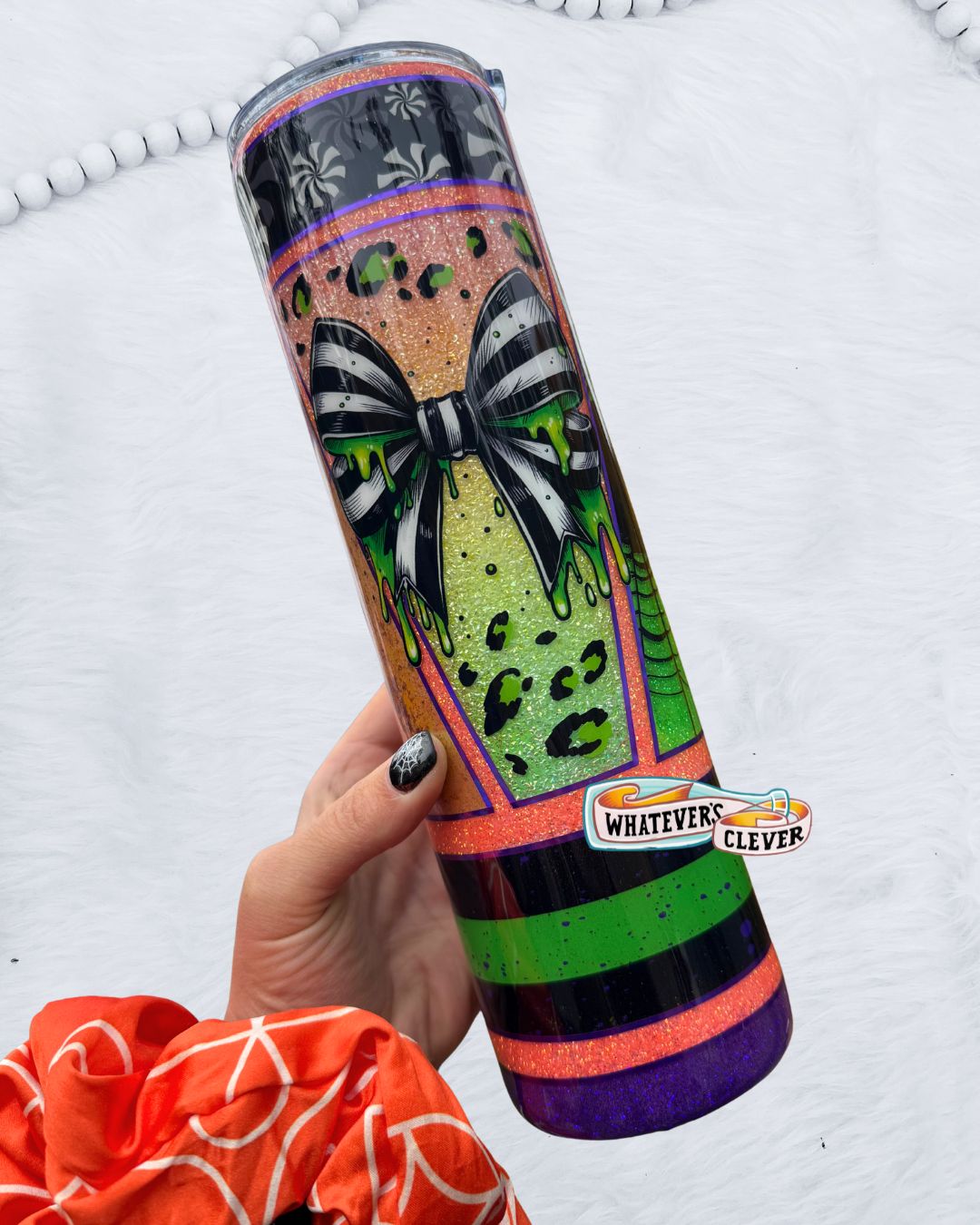 32oz Spooky Mixed Media Tumbler