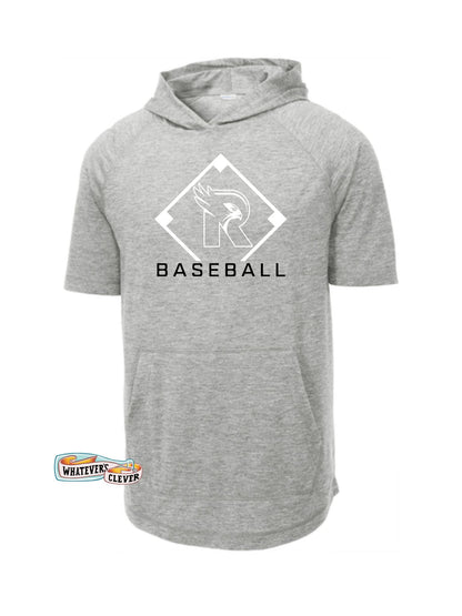 Falcons Baseball Plate Short Sleeve Hoodie