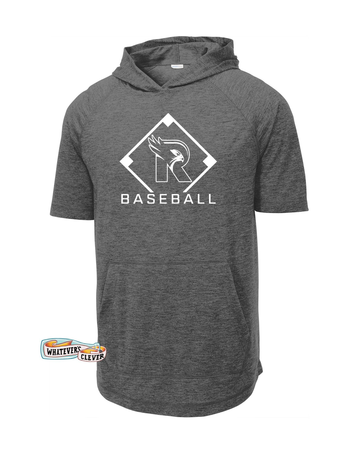 Falcons Baseball Plate Short Sleeve Hoodie