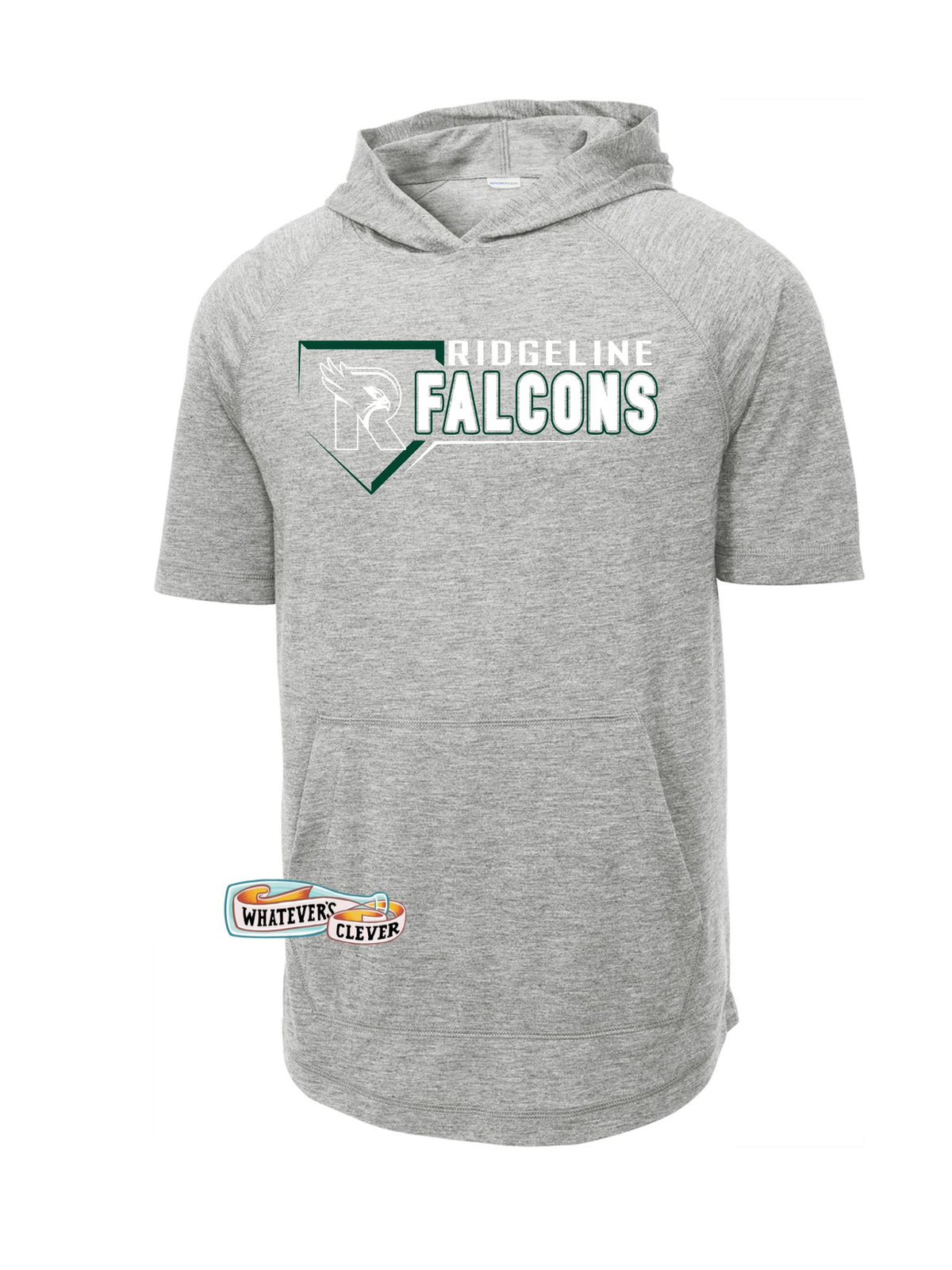 Falcons Baseball Short Sleeve Hoodie