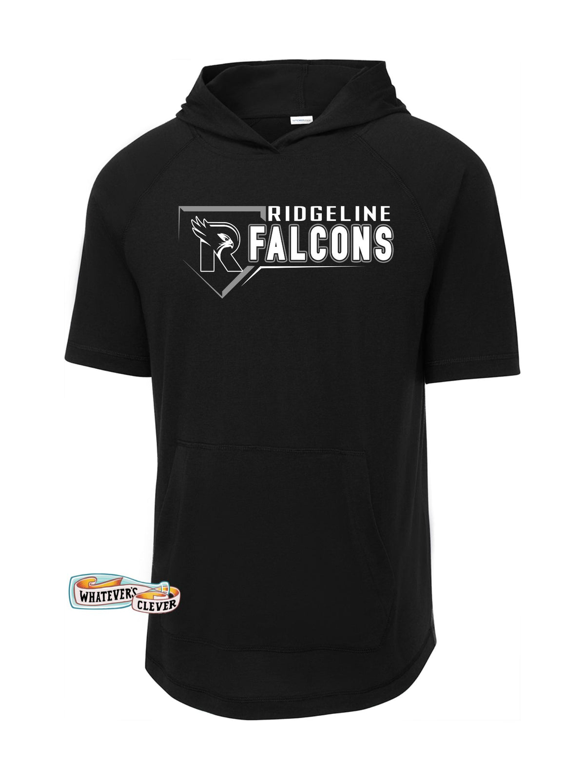 Falcons Baseball Short Sleeve Hoodie