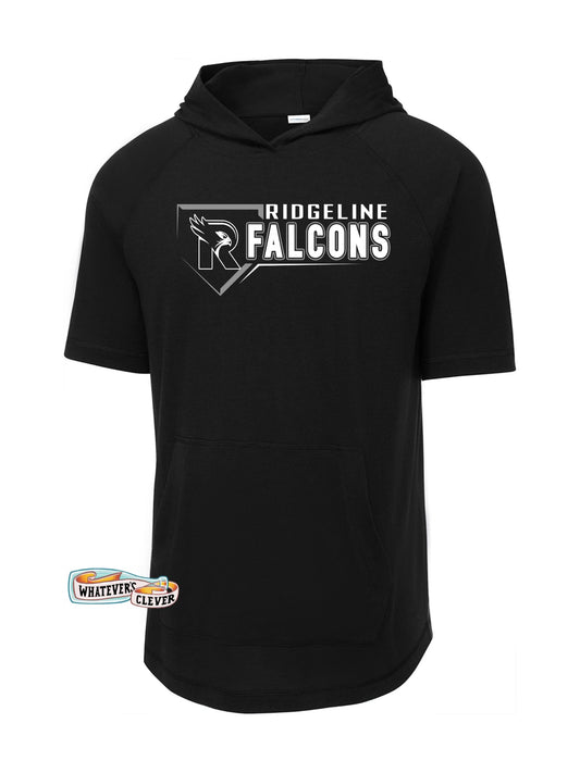 Falcons Baseball Short Sleeve Hoodie