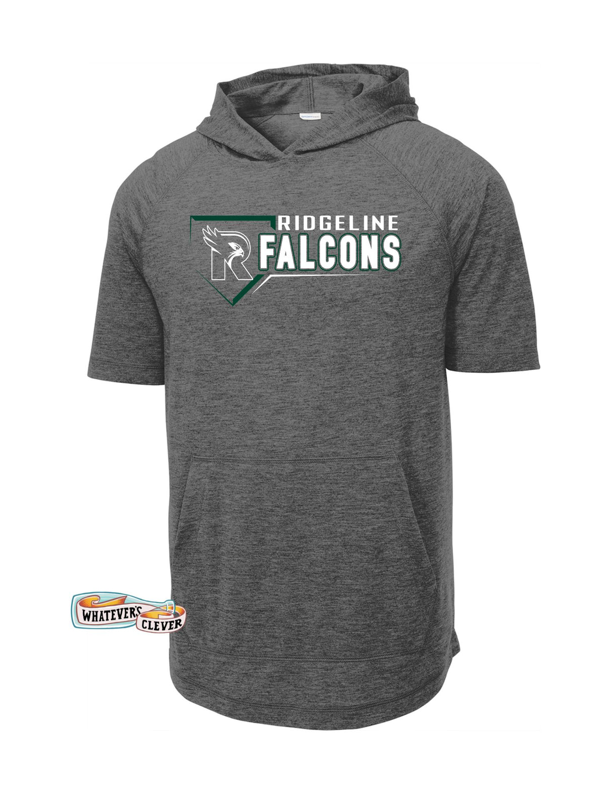 Falcons Baseball Short Sleeve Hoodie