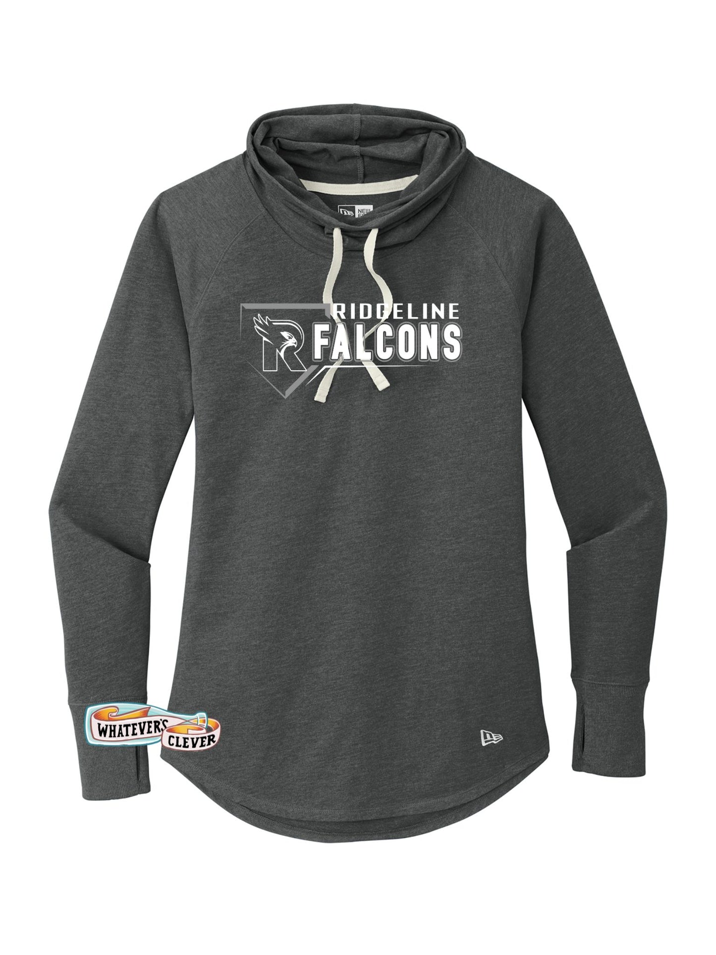 Ridgeline Baseball Womens Cowl LS Tee