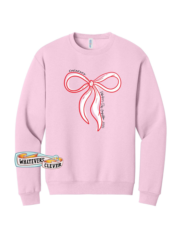 XOXO Bow Crewneck Sweatshirt