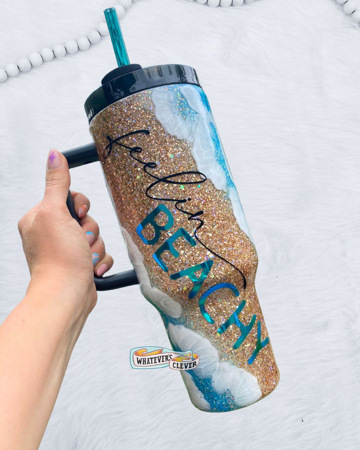 40oz Feelin’ Beachy Tumbler