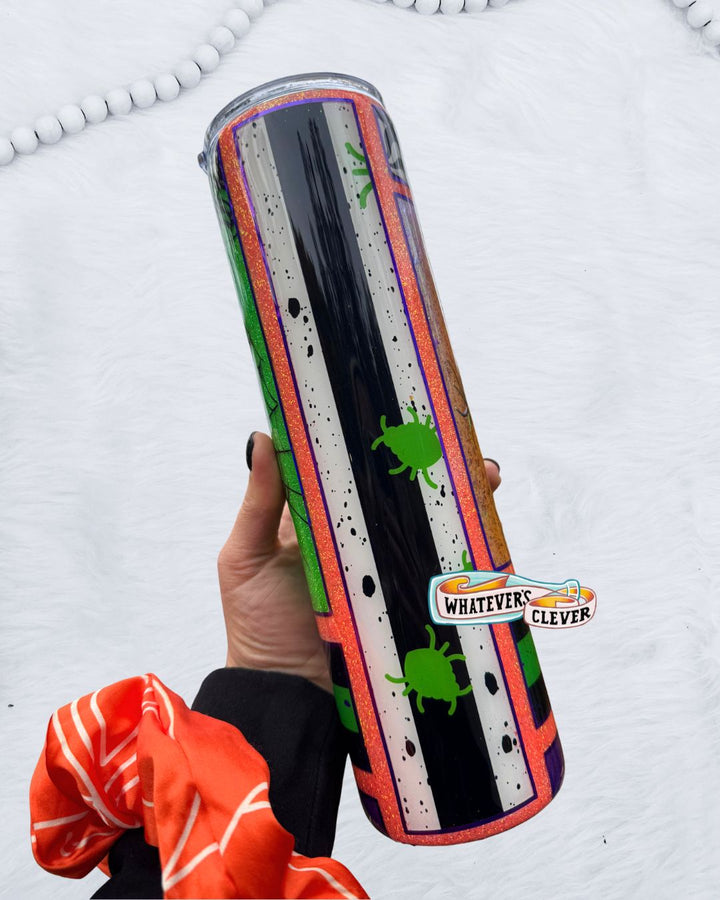 32oz Spooky Mixed Media Tumbler